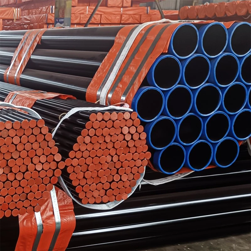 black painted steel pipes black painted steel pipes